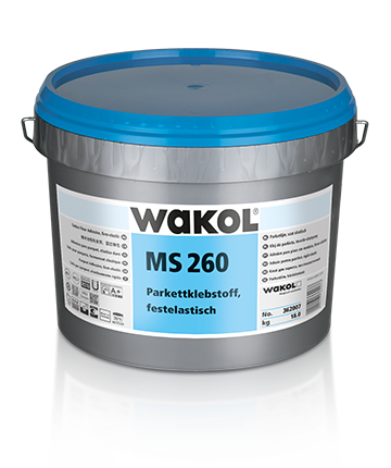 Wakol MS260 Firm-Elastic Parquet Wood Flooring Adhesive (1 Component) - 18 kg