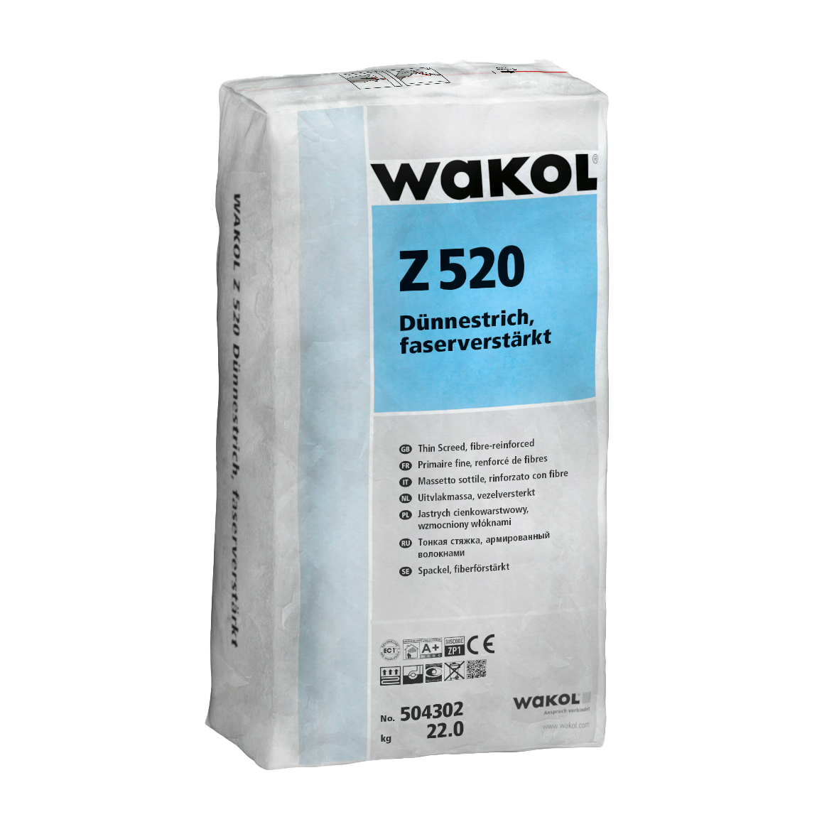 Wakol Z520 Thin Screed, fiber reinforced - 22 kg