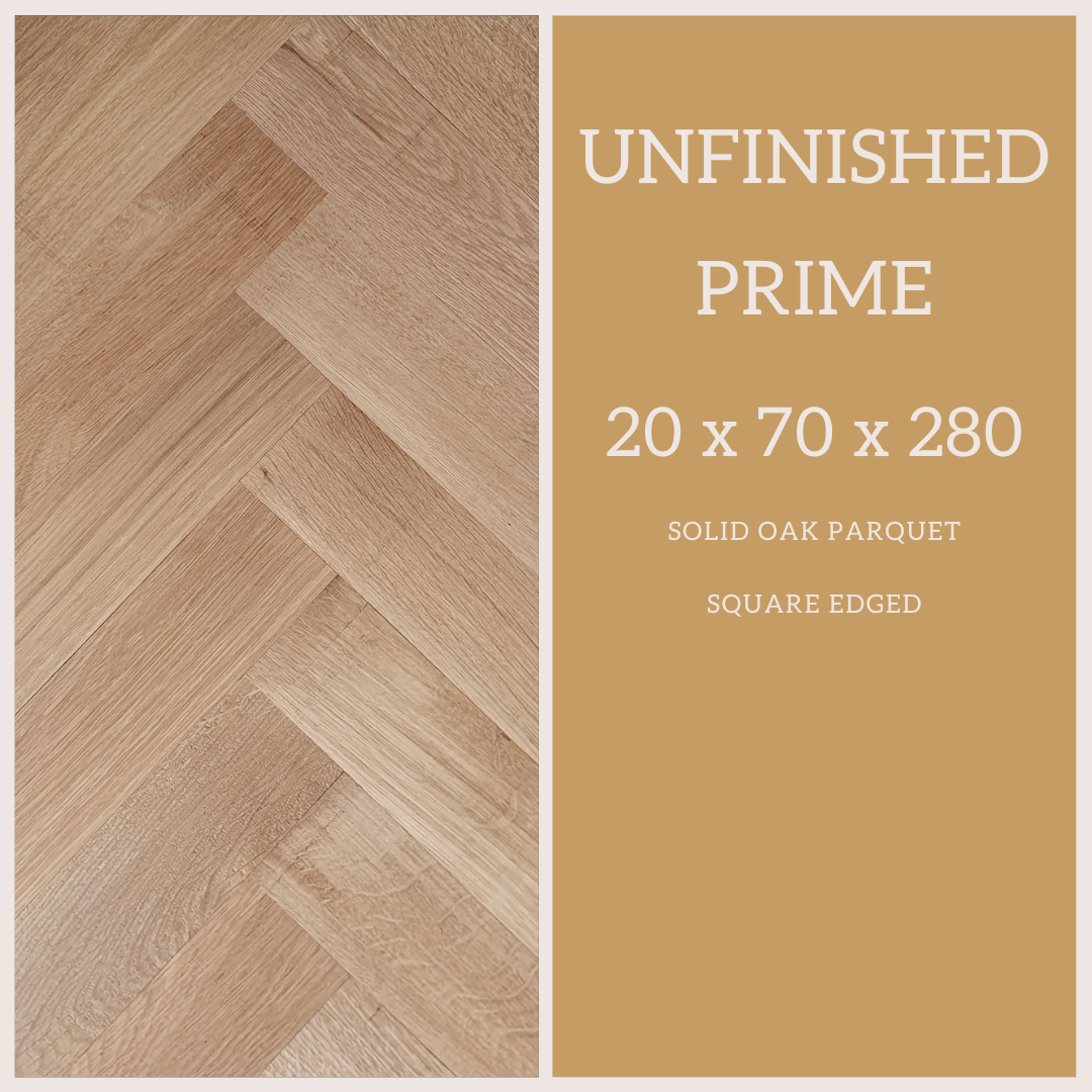 Solid Oak Parquet Flooring Blocks 70x20x280 mm