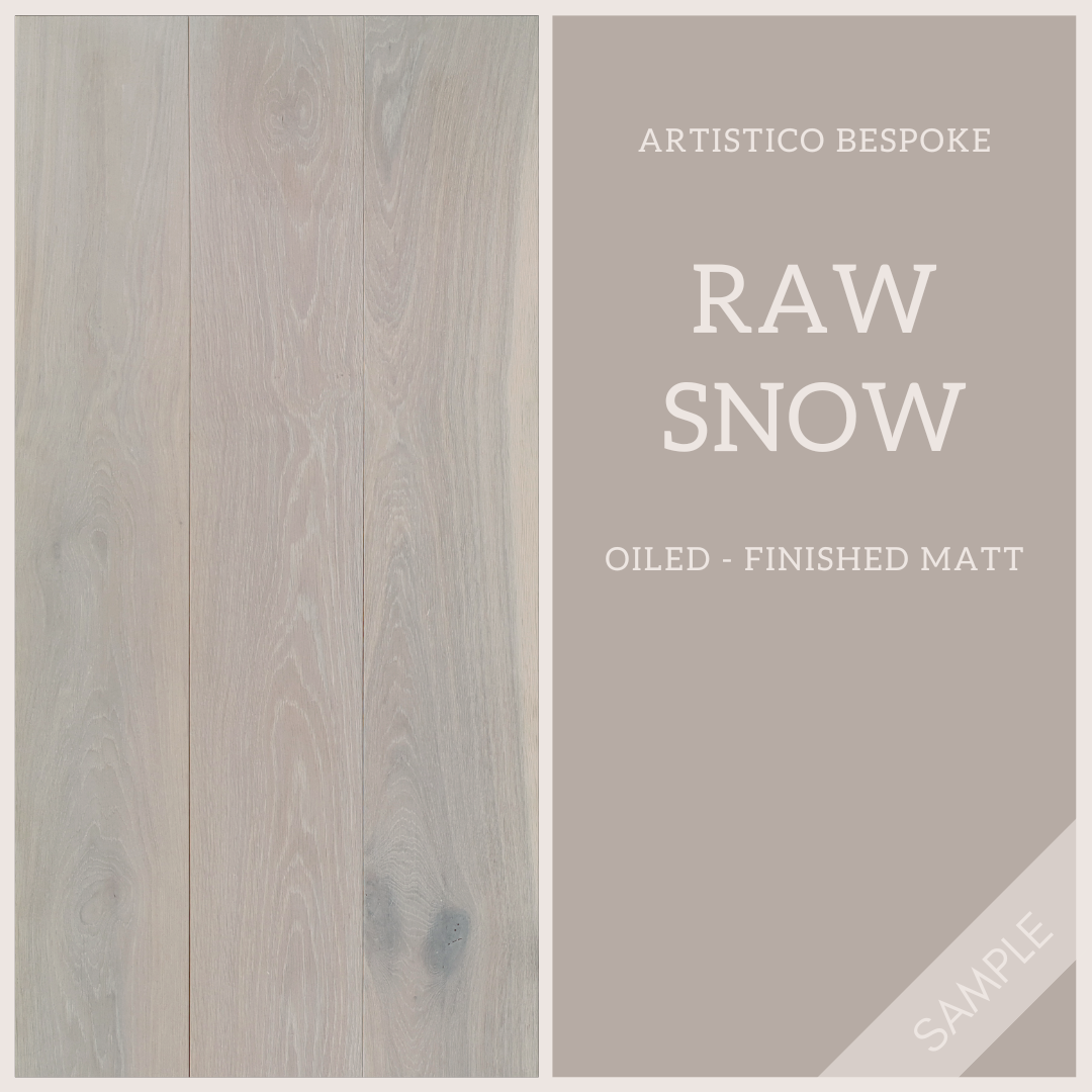 RAW SNOW - Brushed Oiled - SAMPLE