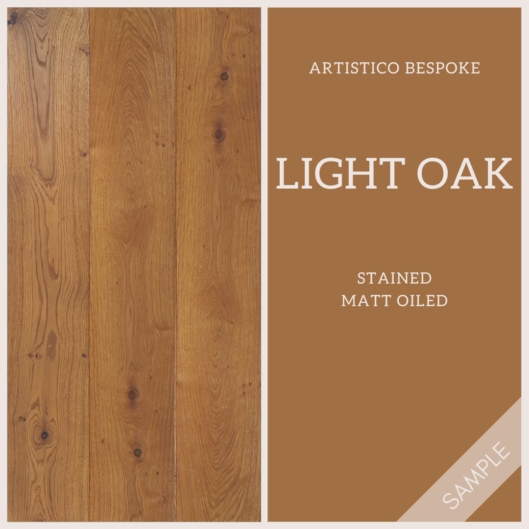 LIGHT OAK - Matt Oiled - SAMPLE